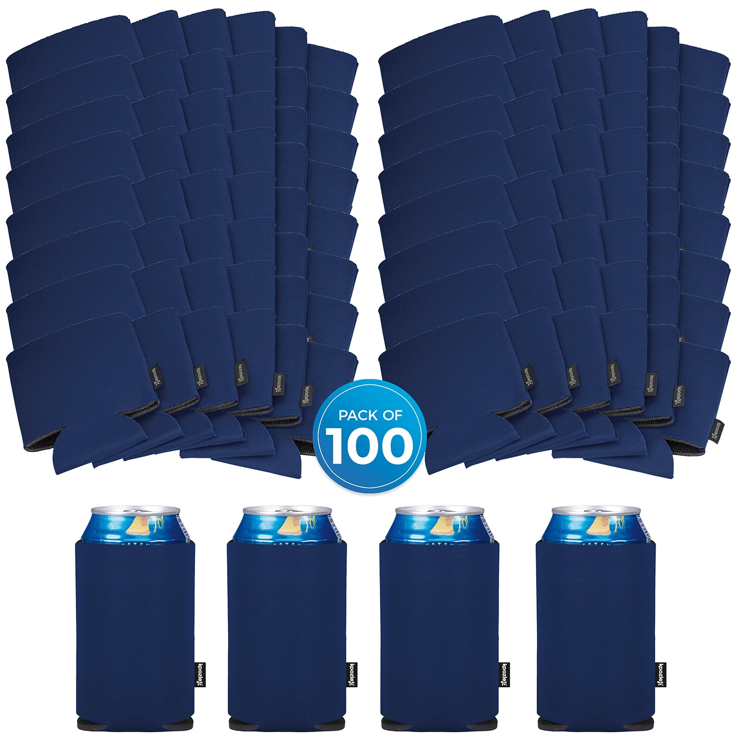 Navy blue cheap koozies