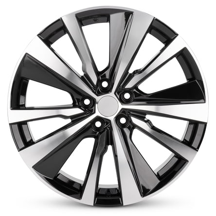 For 2019-2022 Nissan Altima 19 Inch Machined Face with Black Inlay Alloy - Genuine OEM Rim - Road Ready Car Wheel