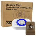 thumbnail image 1 of Dakota Alert Long Range Driveway Alarm Motion Detector - DCMA-4k Plus One Mile Wireless Range Alarm System - DCMT-4000 Transmitter & RE-4k Plus Receiver-Us, 1 of 7