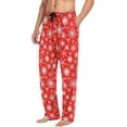 thumbnail image 4 of Top-kevin Men's Pajama Bottoms Christmas Mens Sleep Pants Pajama Pants Winter Lounge PJ Pants, 4 of 11