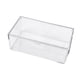 thumbnail image 3 of Caja de almacenamiento transparente con tapa, vitrina rectangular, organizador de alimentos transparente, recipiente para mostrador, bolsitas de té, 3 of 9