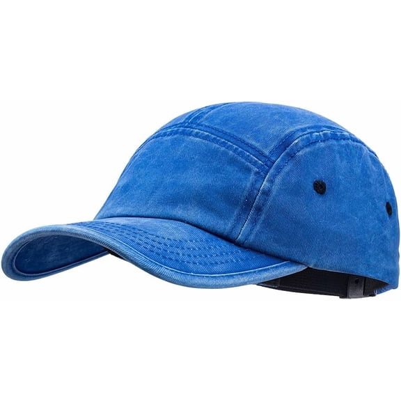 Zhengup Hip Hop Flat Brim Brass Camp Hat Biker Board Cap Army Military Cadet Cap