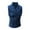 AG385# Blue, variant on ZXLBBD Men's Vests Retro Button Collar Solid Color Sleeveless Fashion Vest Casual Outdoor Cozy Daily Wear