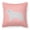 Pink, variant on Spanish Water Dog Checkerboard Green Fabric Decorative Pillow