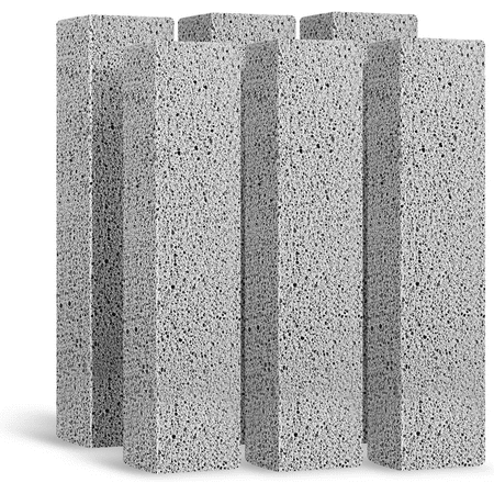 6Pack Pumice Stone for Toilet Cleaning Bowl Stick Pumice Stone Toilet Bowl Cleaner Powerfully Cleans Hard Water Rings Calcium Buildup & Stains for Cleaning Toilet Bathtubs Kitchen Sink Grill 6Pack Pumice Stone for Toilet Cleaning Bowl Stick Pumice Stone Toilet Bowl Cleaner Powerfully Cleans Hard Water Rings Calcium Buildup & Stains for Cleaning Toilet Bathtubs Kitchen Sink Grill