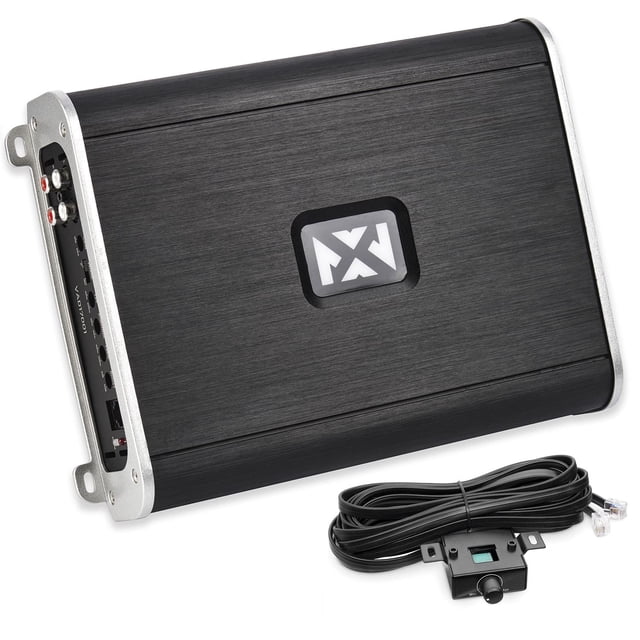 Amplificador Monoblock NVX 1700W RMS Clase D con Control de Bajos para Automóvil/Marino/Deportes Acu