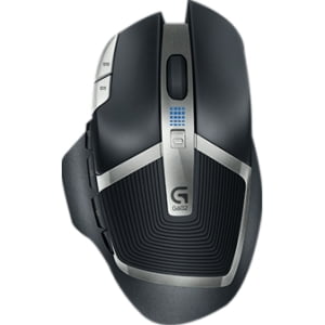 Logitech G602 Wireless Gaming Mouse - Optical - Wireless - Radio Frequency - Black - USB 2.0 - 2500 dpi - Scroll Wheel - 11 Button(s) - Right-handed