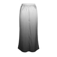 thumbnail image 7 of TaTaai Women's Satin Elastic Waist Maxi Skirt with Drawstring, Solid Color, and Flowy Ankle-Length Silhouette Gift, 7 of 7
