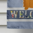 thumbnail image 4 of Airedale Welcome Flag Canvas House Size BB5622CHF, 4 of 4