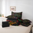 thumbnail image 6 of Homewish Boys Girls Cute Black Cats Twin Bedding Sets 7-Piece,Cartoon Animal Bedding Comforter Set Microfiber,Kawaii Pets Breathable Sheet Sets,Lightweight Room Decor,Reversible, 6 of 8