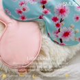 thumbnail image 6 of SMUG Satin Sleep Mask for Women, Lightweight Soft Silky Eye Mask for Travel, Light Pink, 6 of 9