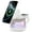 White, variant on ZEEHOO 4-in-1 Wireless Charging Station with Night Light – 15W Fast Charger Stand for iPhone, AirPods & Apple Watch, Multi-Mode LED Lamp with Warm Light, RGB Flow & Breathing Colors
