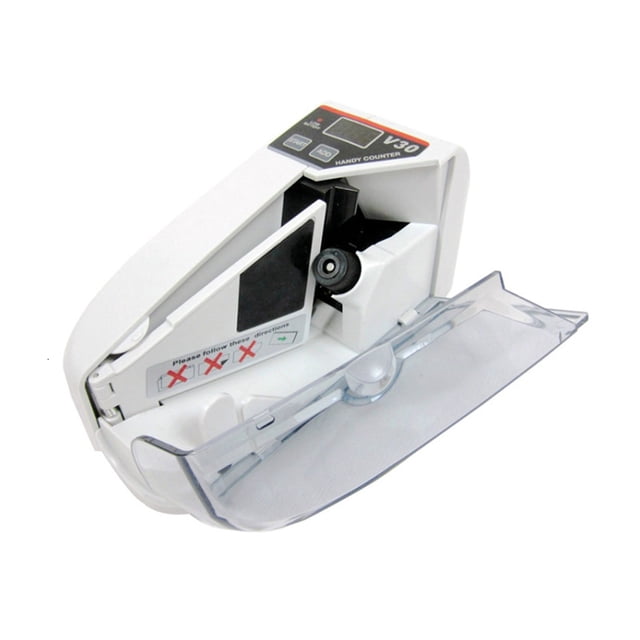 V30 Mini Cash Counting Machine Portable Bill Counter With Battery/Plug Handy Money Counter Machine For Cash And Banknote Paper Currency Counting ,User Friendly