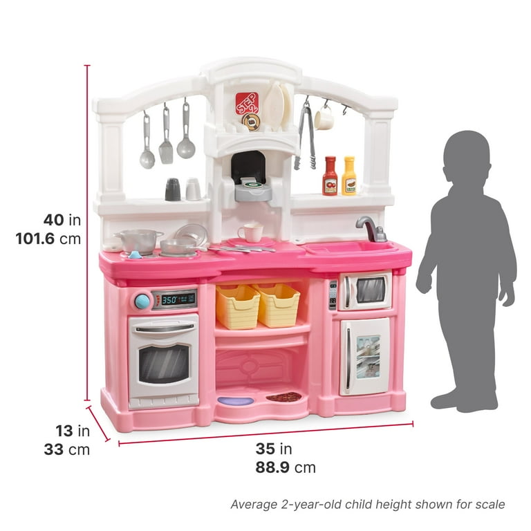 Step2 Fun with Friends Kitchen Pink Kitchen Play Set