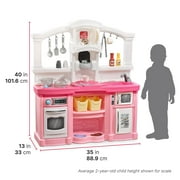 Step2 Fun with Friends Pink Kids Kitchen Pretend Play Set