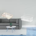 thumbnail image 2 of Elegante bandeja organizadora multiusos para cocina, baño, sala de estar, desayunador, tocador, almacenamiento con estante y diseño de cesta para colg, 2 of 8