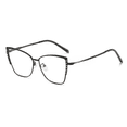 thumbnail image 5 of Gafas de moda con forma de ojo de gato, gafas de moda ultraligeras, gafas retro que cambian de color, gafas antiluz azul, gafas de metal que cambian de color, 5 of 5