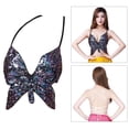 thumbnail image 4 of Tops de Lentejuelas para danza del vientre Sunnimix negro, 4 of 7