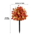 thumbnail image 4 of Fall Decoration Simulation Plant Ground Plug for Outdoor Autumn Home Decor, Durable Faux Greenery for Garden, Patio, Front Door and Window Sill, 4 of 8
