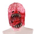 thumbnail image 1 of Disfraz integral de terror de Mask Rotten Brain de látex para Halloween, 1 of 1