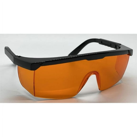 Safety Eyewear Orange Glasses 1/Pk Anti-LED
