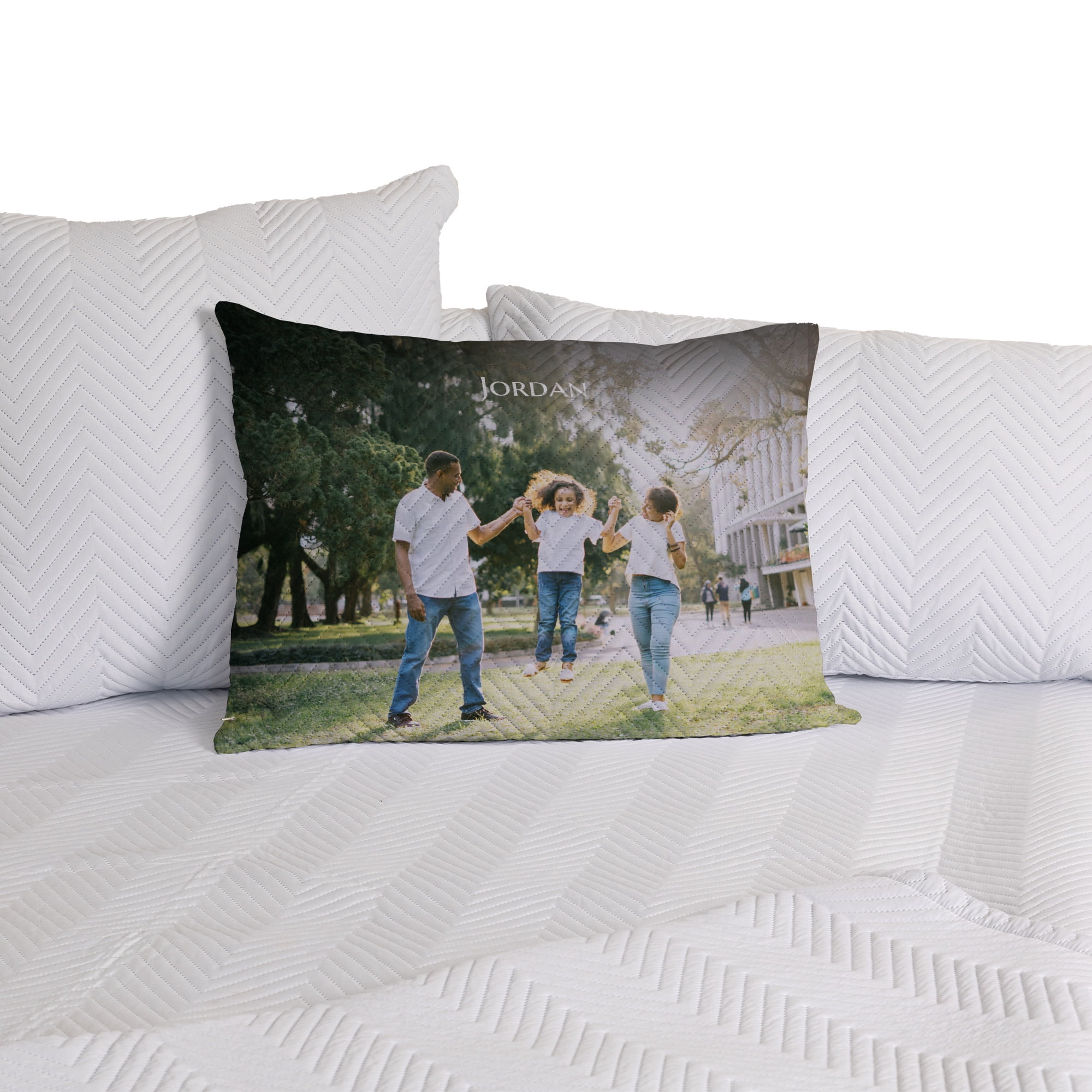 Quilted Pillow Sham, 26X20, 100% Polyester, Machine Washable, Unisex, Adult, Teen Tween, Weight 0.6lbs