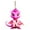 N, variant on KCEHTA Christmas Dinosaur Ornaments, Personalized Dinosaur Christmas Ornament 26 Letters Cute Cartoon Pink Dinosaur Christmas Tree Hanging Ornaments, Funny Christmas Gifts