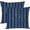 Blue, variant on Blue Mudcloth Throw Pillow Covers 18x18 Inch Set of 2 Indigo Modern Boho Herringbone Chevron Outdoor Decorations Decorative Throw Pillows Cases Cushion Covers for Home Room Couch Decor
