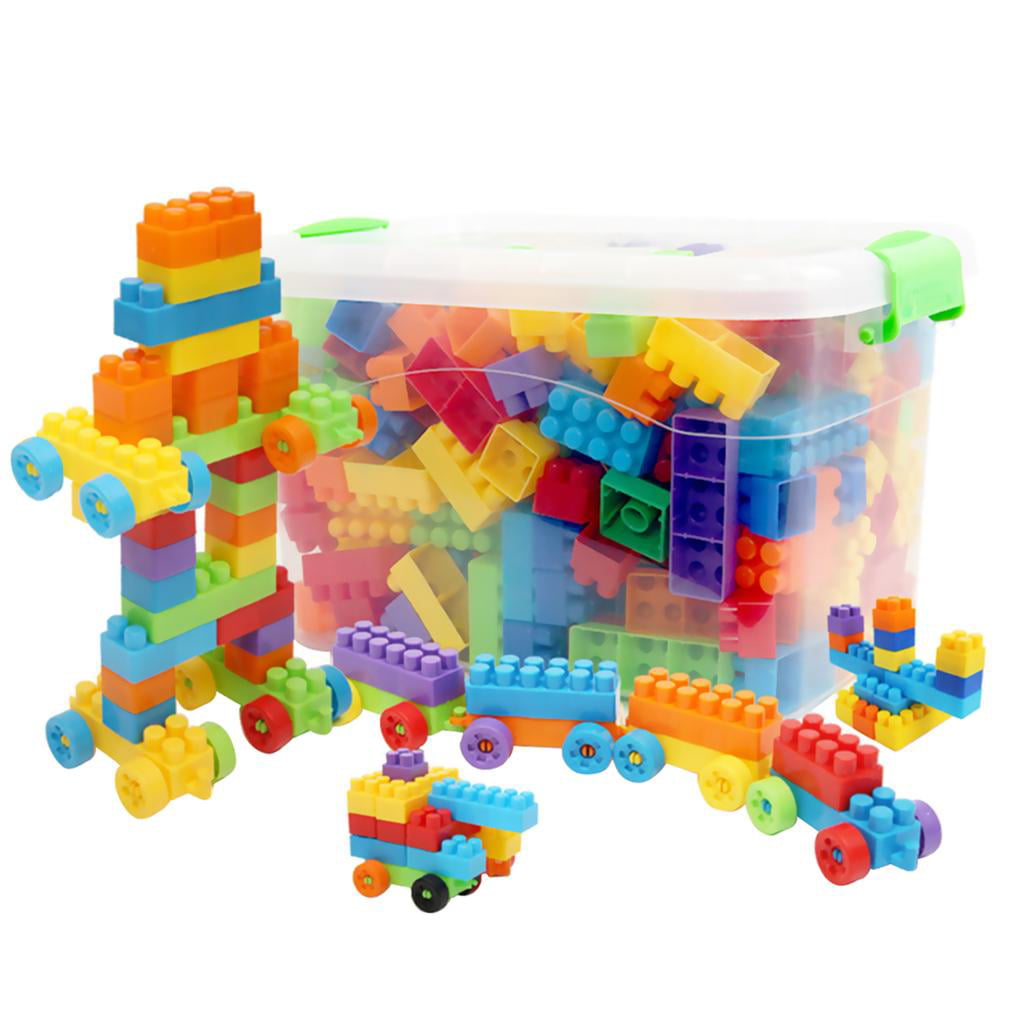 Details about   180Pcs Classic Building Blocks Bricks Kit Kids Early Educational Toy Gift 