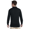 thumbnail image 2 of SpotShield 5050 Long Sleeve Polo, L, Black, 2 of 3