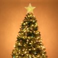 thumbnail image 4 of Adornos de estrella para árbol de Navidad con luces LED de hadas, decoración de Navidad, 4 of 9