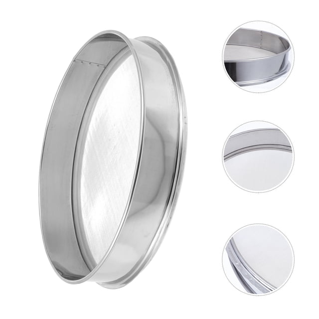 FUTUREORYY Flour Sifter De Acero Inoxidable Para Cocina Y Repostería Uso En