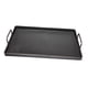 thumbnail image 5 of Sartén para cocinar, plancha para barbacoa, utensilios de cocina, planchas de hierro fundido reforzado con ranuras, superficie plana para, 5 of 8