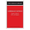 thumbnail image 1 of Pre-Owned German Songs: Popular, Political, Folk, and Religious (German Library), 9780826407313, 0826407315, Paperback, 1 edition, 1 of 1