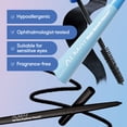 thumbnail image 6 of Almay Multi-Benefit Mascara & All-Day Eyeliner Pencil Duo, Eye Makeup, Hypoallergenic, Black Eyeliner and Black Brown Mascara, 1.1 oz, Black Eyeliner and Black Brown Mascara, 1.1 oz, 6 of 7