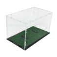 thumbnail image 2 of Caja de exhibición de balón de rugby de acrílico de 31,8 x 18 x 19 cm para accesorios deportivos coleccionables. Estilo a, 2 of 7