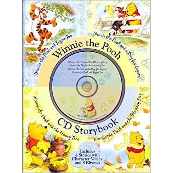 Pre-Owned Winnie the Pooh CD Storybook : Winnie the Pooh and the Blustery Day, Winnie the Pooh and the Honey Tree, Winnie the Pooh and a Day for Eeyore, Winnie the Pooh and Tigger 9781865153032