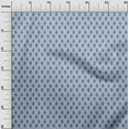 thumbnail image 2 of oneOone Cotton Poplin Light Grayish Blue Fabric Robot Cartoon Craft Projects Decor Fabric Printed By The Yard 42 Inch Wide, 2 of 4