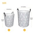 thumbnail image 3 of Cauagu Fun Rabbit for Laundry Basket,Collapsible Organizer Basket for Storage Bin Toy Bins Gift Baskets Bedroom Clothes Children Nursery Hamper -Small, 3 of 7