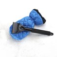 thumbnail image 4 of Langgg Ice Scraper with Glove Scalable Snow Scraper Removal Waterproof Deicer for Auto Window, Blue Blue, 4 of 6