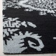 thumbnail image 2 of Safavieh  Hand-knotted Stone Wash Bengu Modern Wool Rug Charcoal 9' x 12' 9' x 12' Indoor,Handmade Living Room,Bedroom,Dining Room Rectangle, 2 of 5