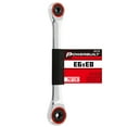 thumbnail image 5 of Powerbuilt Ratcheting Double Box-End E-Star Wrench - E6/E8 - 641759, 5 of 5