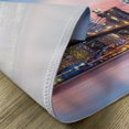 thumbnail image 5 of Ambesonne City Place Mats Set of 4, Sunrise in Brooklyn Bridge, Standard Size, Blue, 5 of 6