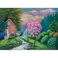 thumbnail image 1 of Diamond Painting (DE1821) Mountain River 5D DIY Square Mosaic Canvas Kits 40x50cm Hugtrwg Para estrenar, 1 of 1