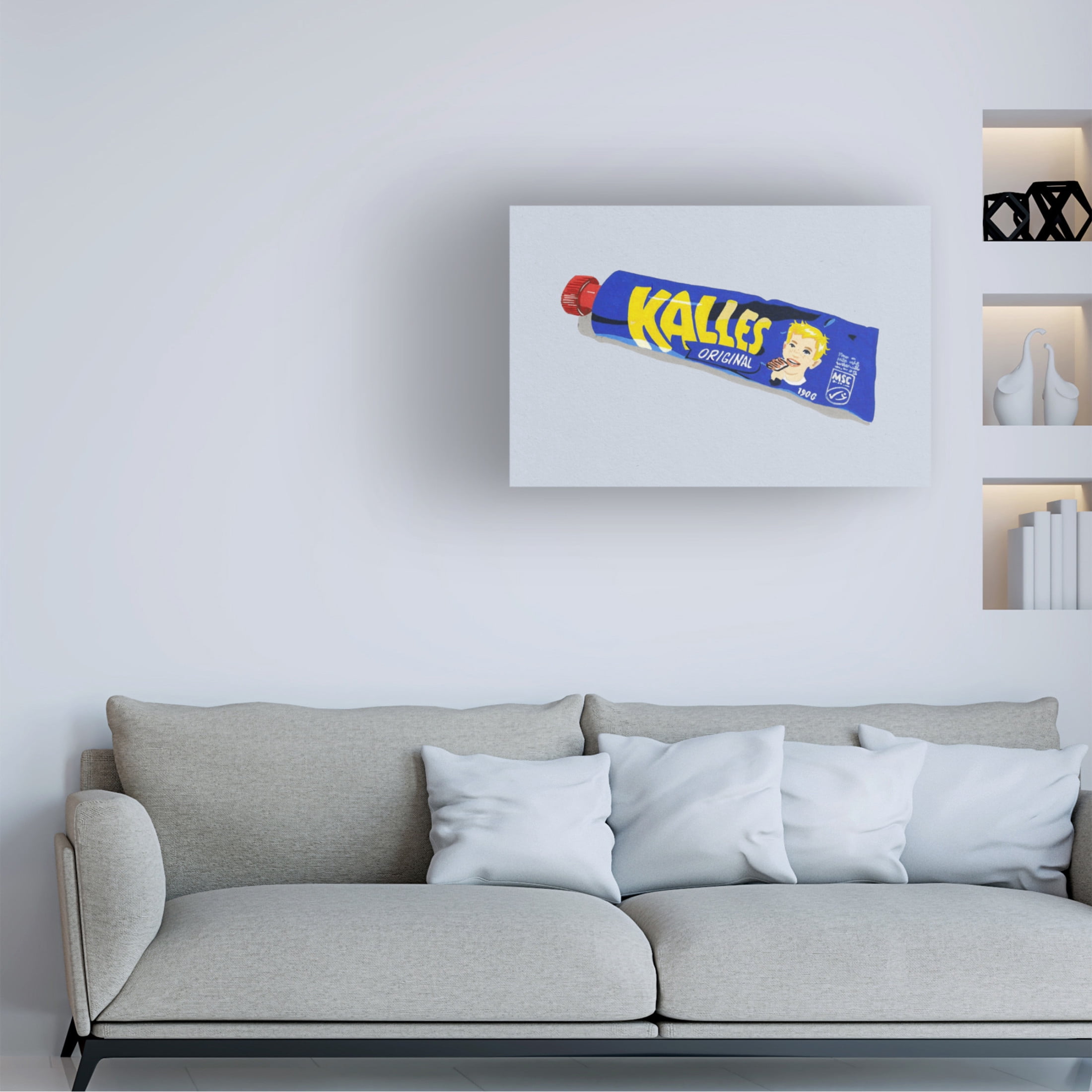 Trademark Fine Art Studio Mandariini  Kalles Original Canvas Wall Art