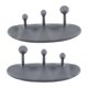 thumbnail image 1 of Empuñaduras para levantamiento de pesas, almohadillas para barra, empuñaduras antideslizantes para entrenamiento, barras de dominadas Gris, 1 of 9