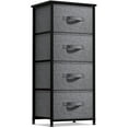 thumbnail image 1 of 4 Drawers Chest Dresser - Black, 1 of 6