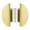 Gold brushed wire-32 hole distance, variant on Vintage Style Cupboard Knobs Ergonomic Semi Circular Drawer Handles Pair Easy Grip for Kitchen Wardrobe Dresser Cupboard
