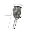 thumbnail image 3 of Vacemry Under $5 Pressurized Shower Head Handheld, 8 Speed Adjustable Spray Showerhead, Square Head High Pressure Rain Shower, Water Saving Bathroom Shower Replacement Head, 3 of 6