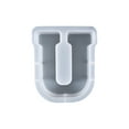 thumbnail image 1 of Molde de gota de pegamento de cristal DIY 26 molde de silicona de joyería de mesa de letras grandes Wmkox2896yii  hfskjfh2889, 1 of 2